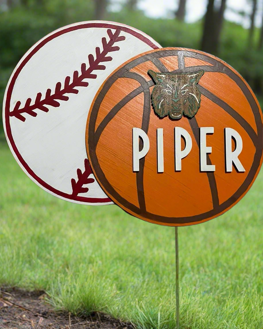Personalized Sports Signs
