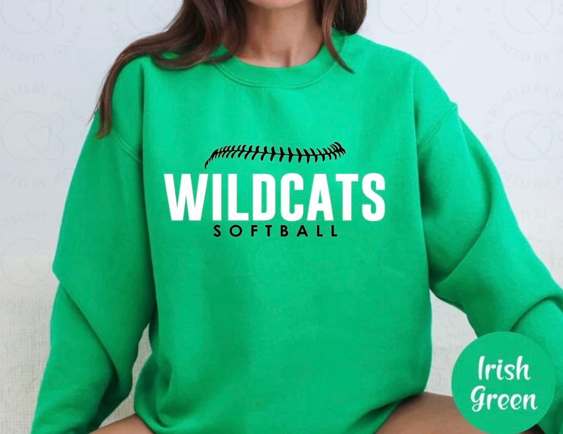 Wildcats Softball Crewneck Sweatshirt