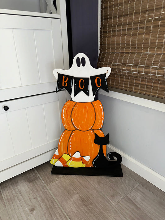 BOO Fall Standing Sign